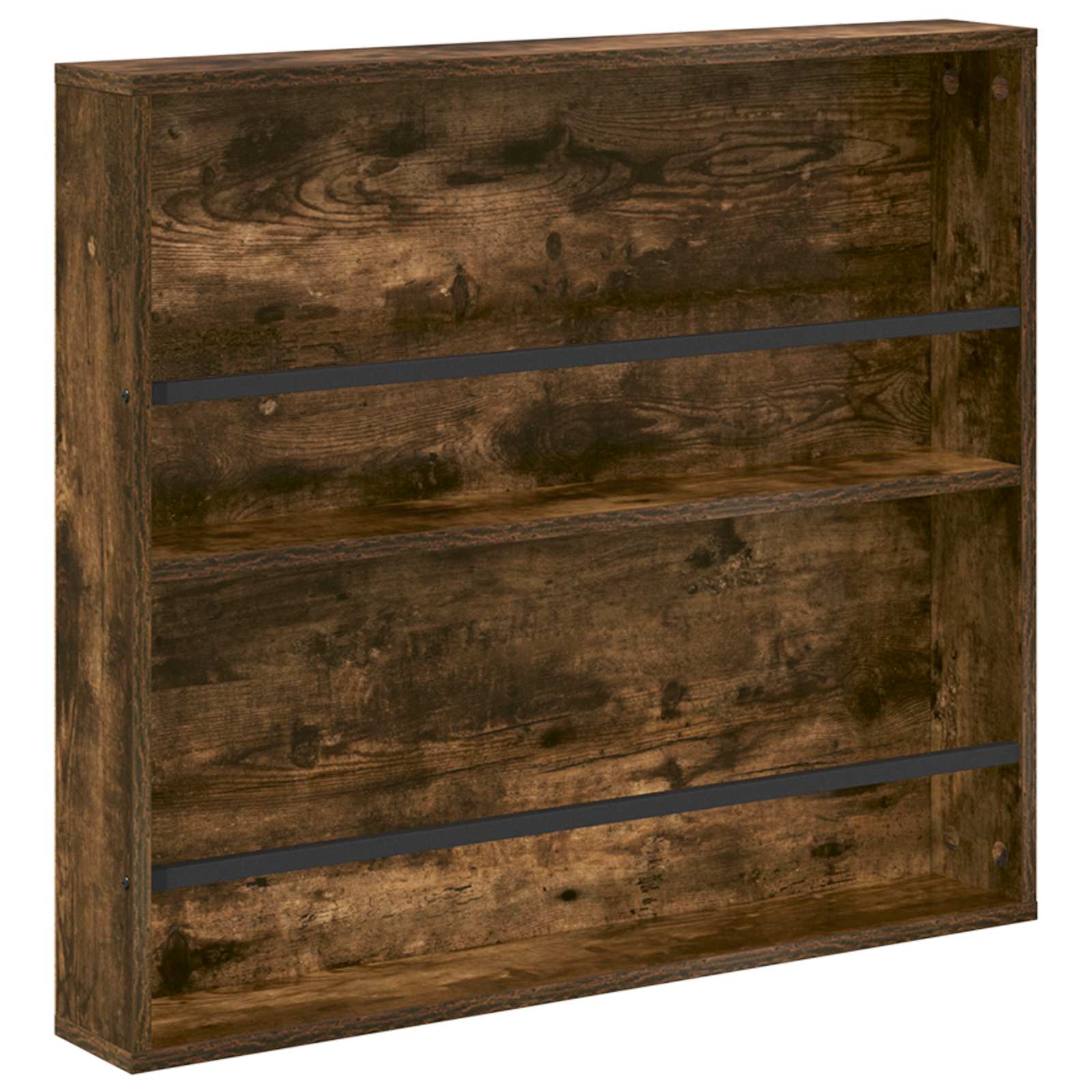 VidaXL Tijdschriftenrek Rook Eiken 80 X 12 X 70 Cm Bewerkt Hout