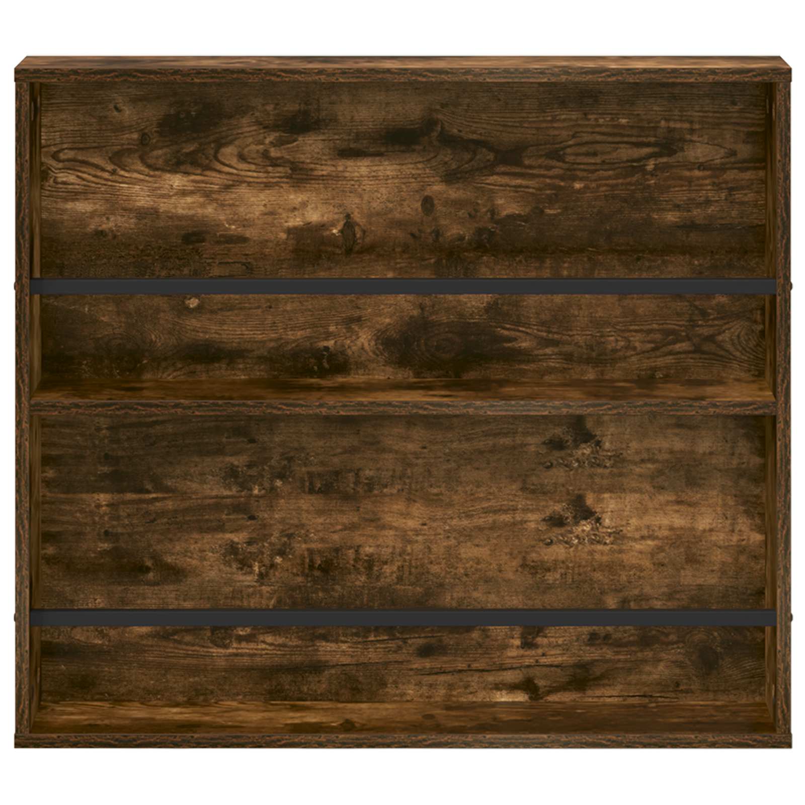 Raft pentru reviste cu raft Stejar fumuriu 80 x 12 x 70 cm [4]