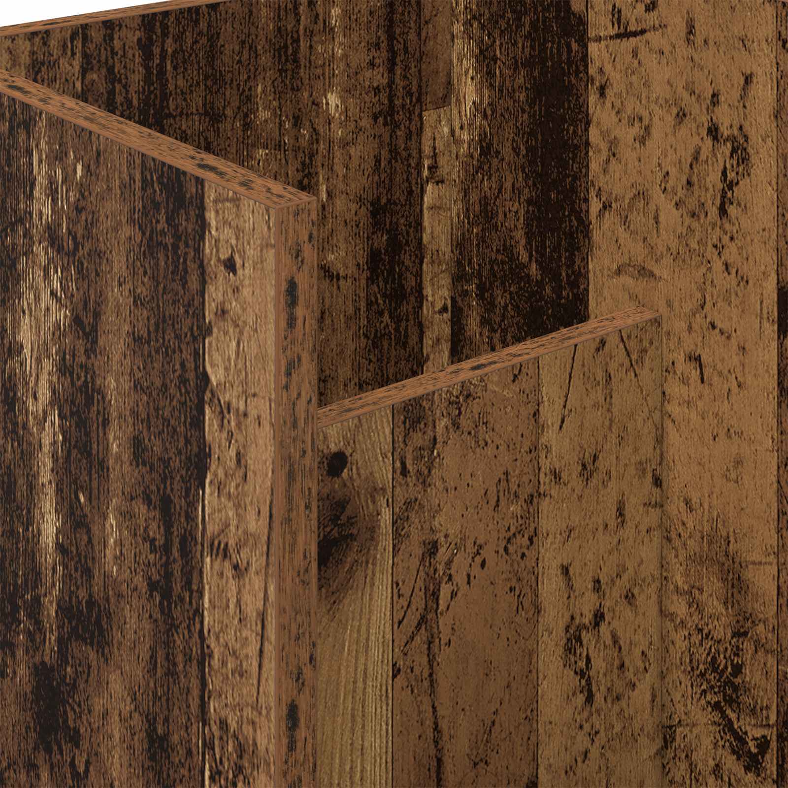 Raft pentru reviste Lemn vechi 35 x 35 x 45 cm Lemn compozit [7]