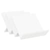 vidaXL Ajakirja riiul riiuliga Valge 53 x 40 x 28,5 cm Tehispuit