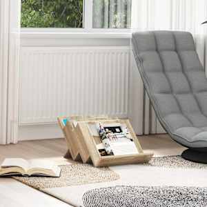 Regal za revije Sonoma hrast 53 x 40 x 28.5 cm Konstruiran les