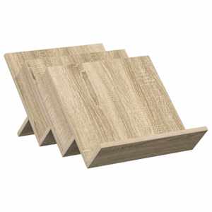 Regál na časopisy Sonoma dub 53 x 40 x 28.5 cm kompozitní dřevo - obrázek 2