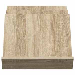 Regál na časopisy Sonoma dub 53 x 40 x 28.5 cm kompozitní dřevo - obrázek 5