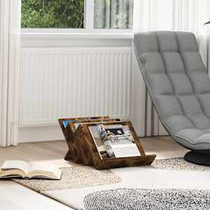 Regal za revije Dimljeni oreh 53 x 40 x 28.5 cm Konstruiran les