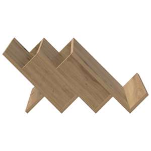 Regál na časopisy s policí Artisanový dub 53 x 40 x 28,5 cm - obrázek 6