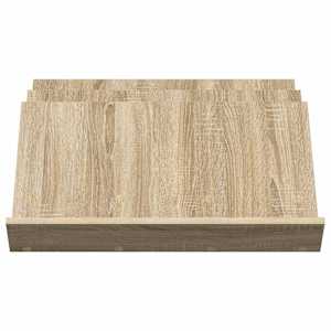 Regál na časopisy Sonoma dub 65 x 53 x 28,5 cm kompozitní dřevo - obrázek 5