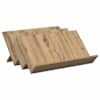 vidaXL Ajakirja riiul riiuliga K&auml;sit&ouml;&ouml;puu 65 x 53 x 28,5 cm Tehispuit