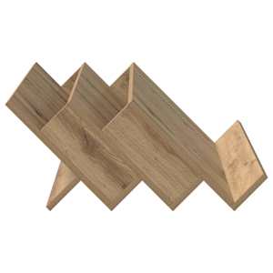 Regál na časopisy s policí Artisanový dub 65 x 53 x 28,5 cm - obrázek 6