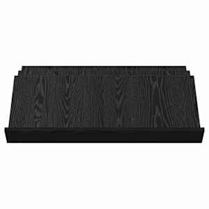 Regál na časopisy Černý dub 90 x 53 x 28,5 cm kompozitní dřevo - obrázek 5