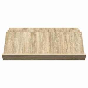 Regál na časopisy Sonoma dub 90 x 53 x 28,5 cm kompozitní dřevo - obrázek 5