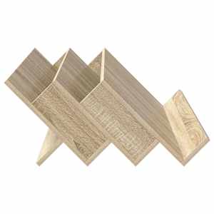 Regál na časopisy Sonoma dub 90 x 53 x 28,5 cm kompozitní dřevo - obrázek 6