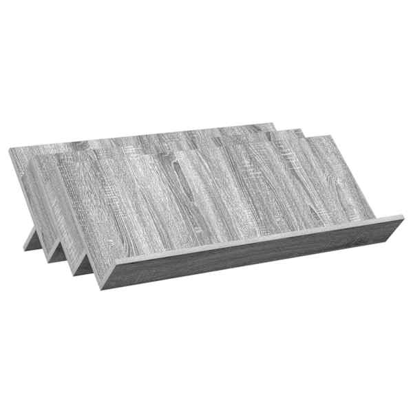 vidaXL Ajakirja riiul riiuliga Hall Sonoma 90 x 53 x 28,5 cm Tehispuit