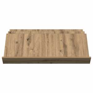Regál na časopisy s policí Artisanový dub 90 x 53 x 28,5 cm - obrázek 5