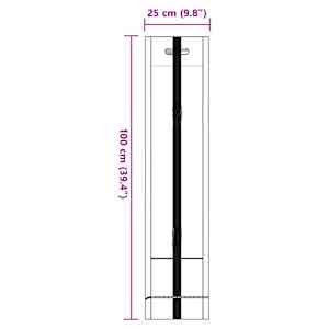 Pytle s pískem 100 pcs Tmavě zelená 100 x 25 cm HDPE - obrázek 11