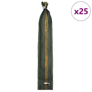Pytle s pískem 25 pcs Tmavě zelená 120 x 27 cm HDPE - obrázek 3
