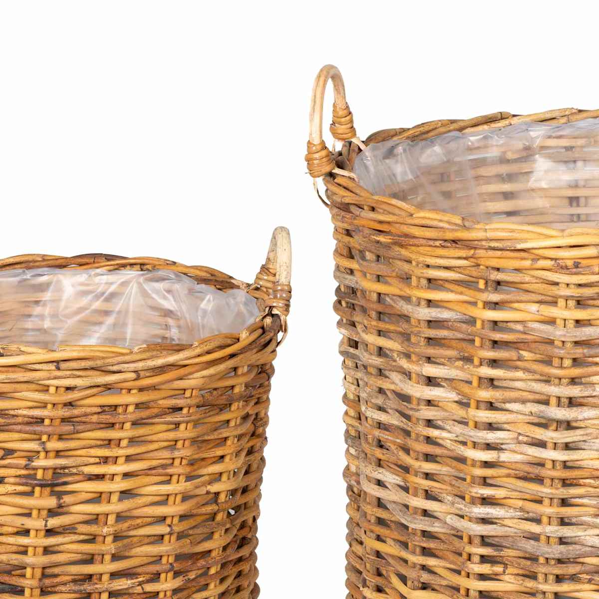 Plantekurv GENDT 2 stk. Kubu rattan - Billede 7