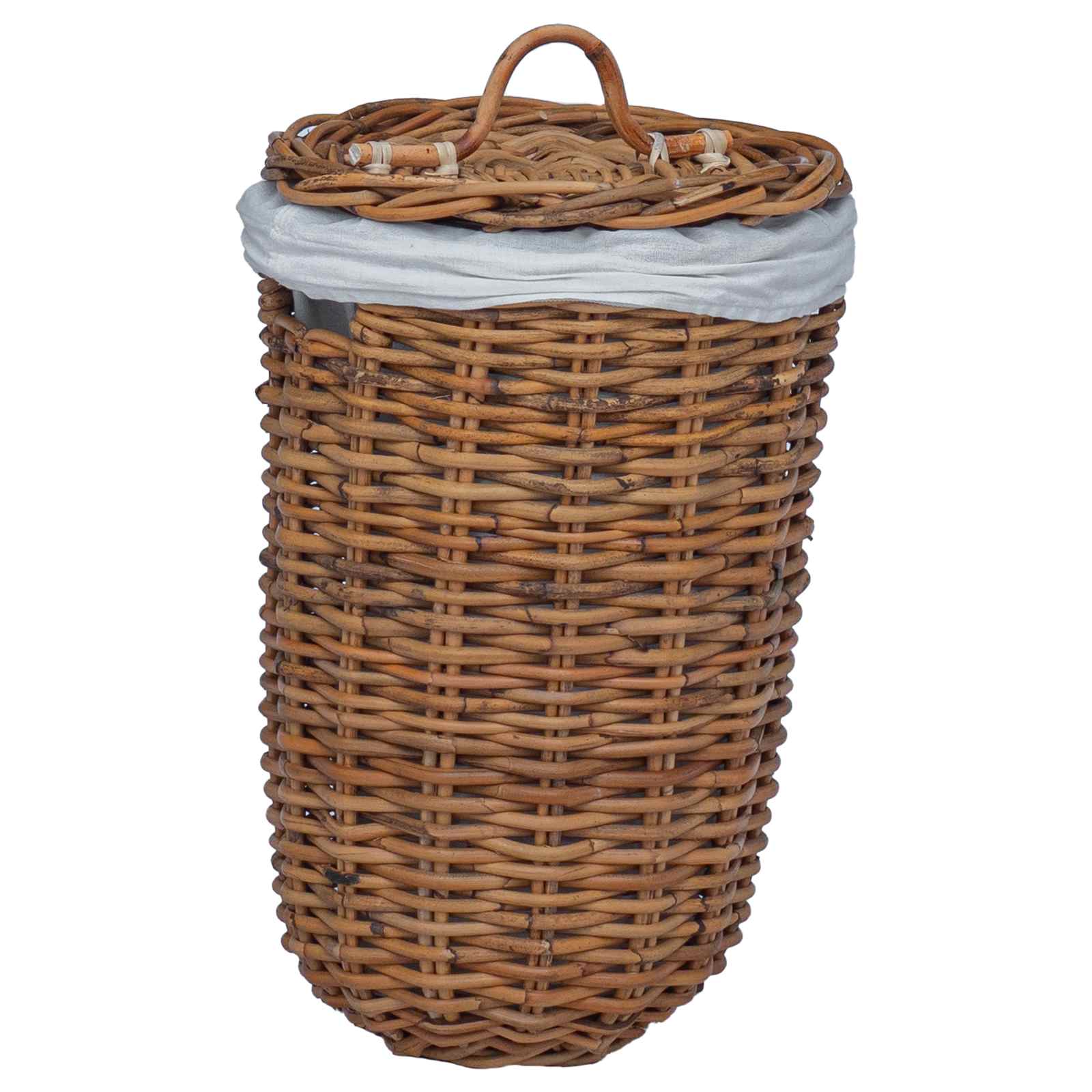 Wasmand 2 pcs Bruin Kubu Rattan image 6