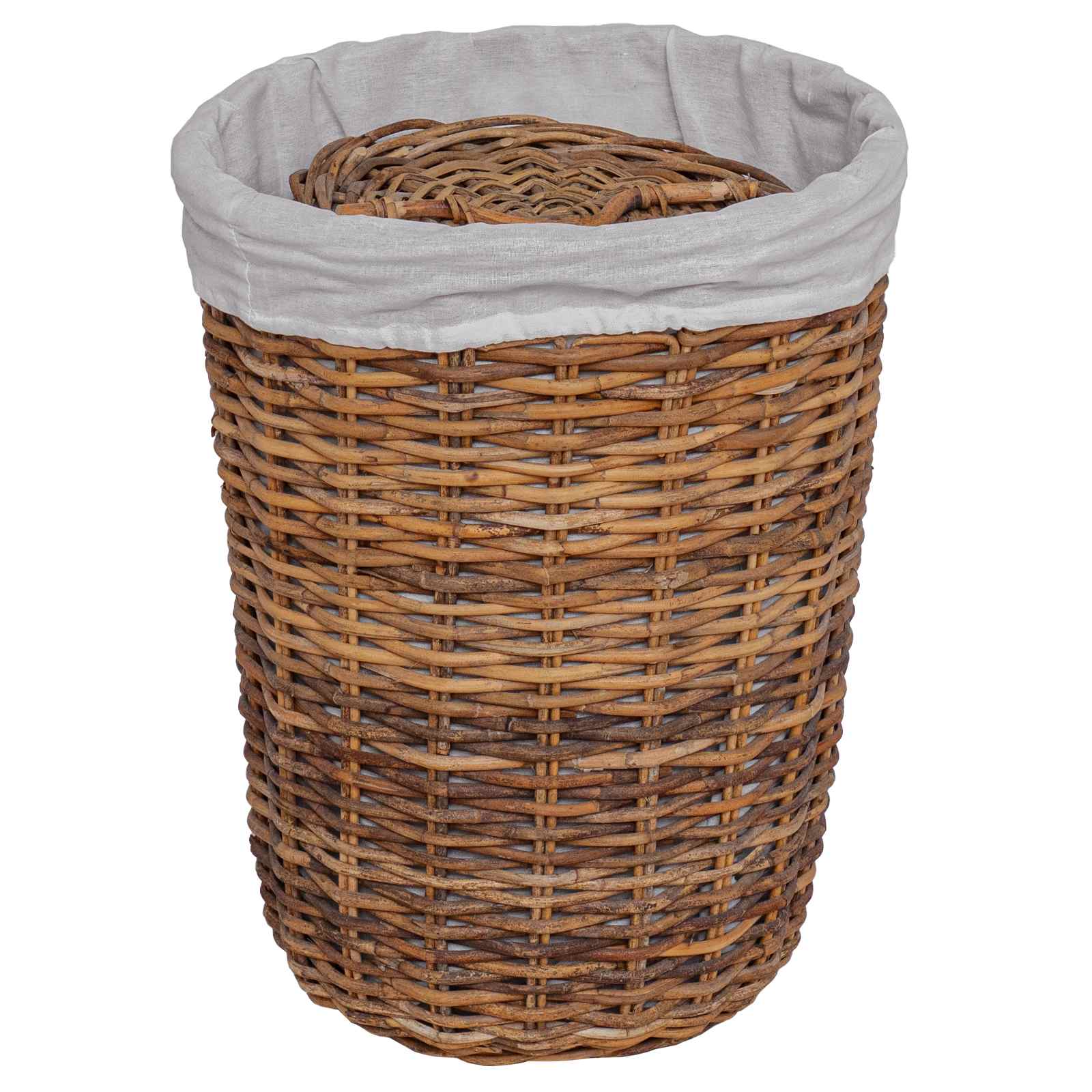 Wasmand 2 pcs Bruin Kubu Rattan image 11