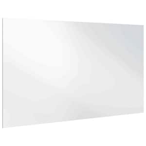 Nástěnné zrcadlo Obdélníkový 100 x 60 cm tvrzené sklo - obrázek 4