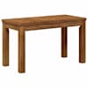 vidaXL Kohvilaud LAREN Naturaalne 60,5 x 30 x 36 cm Tugev akatsiapuu