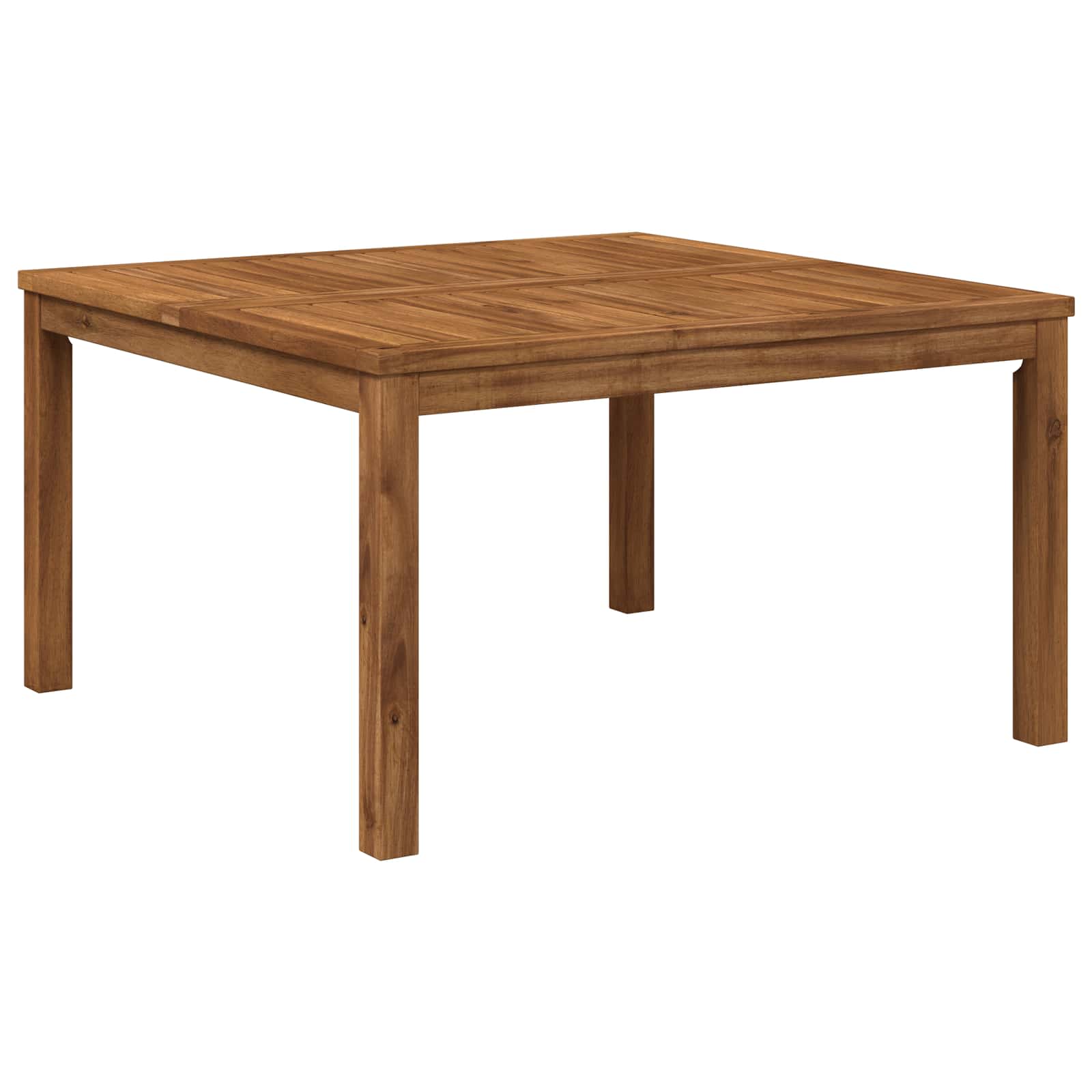 Salontafel Naturel 80 x 80,5 x 45 cm Massief Acaciahout – afbeelding 1