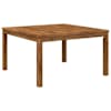 vidaXL Kohvilaud LAREN Naturaalne 80 x 80,5 x 45 cm Tugev akatsiapuu