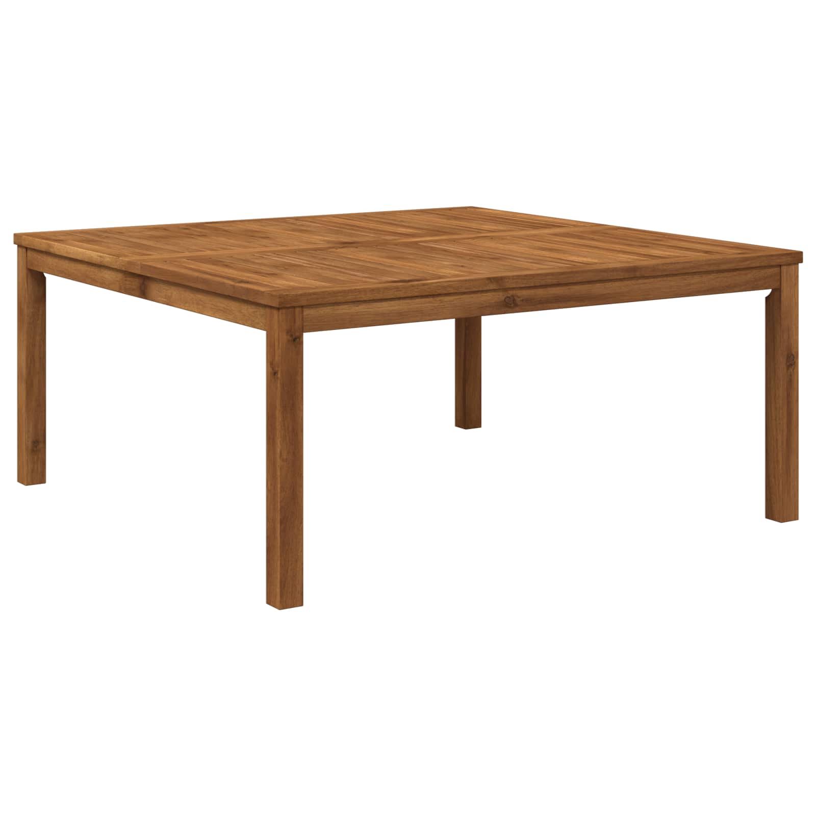 Salontafel Naturel 100 x 100,5 x 45 cm Massief Acaciahout – afbeelding 1