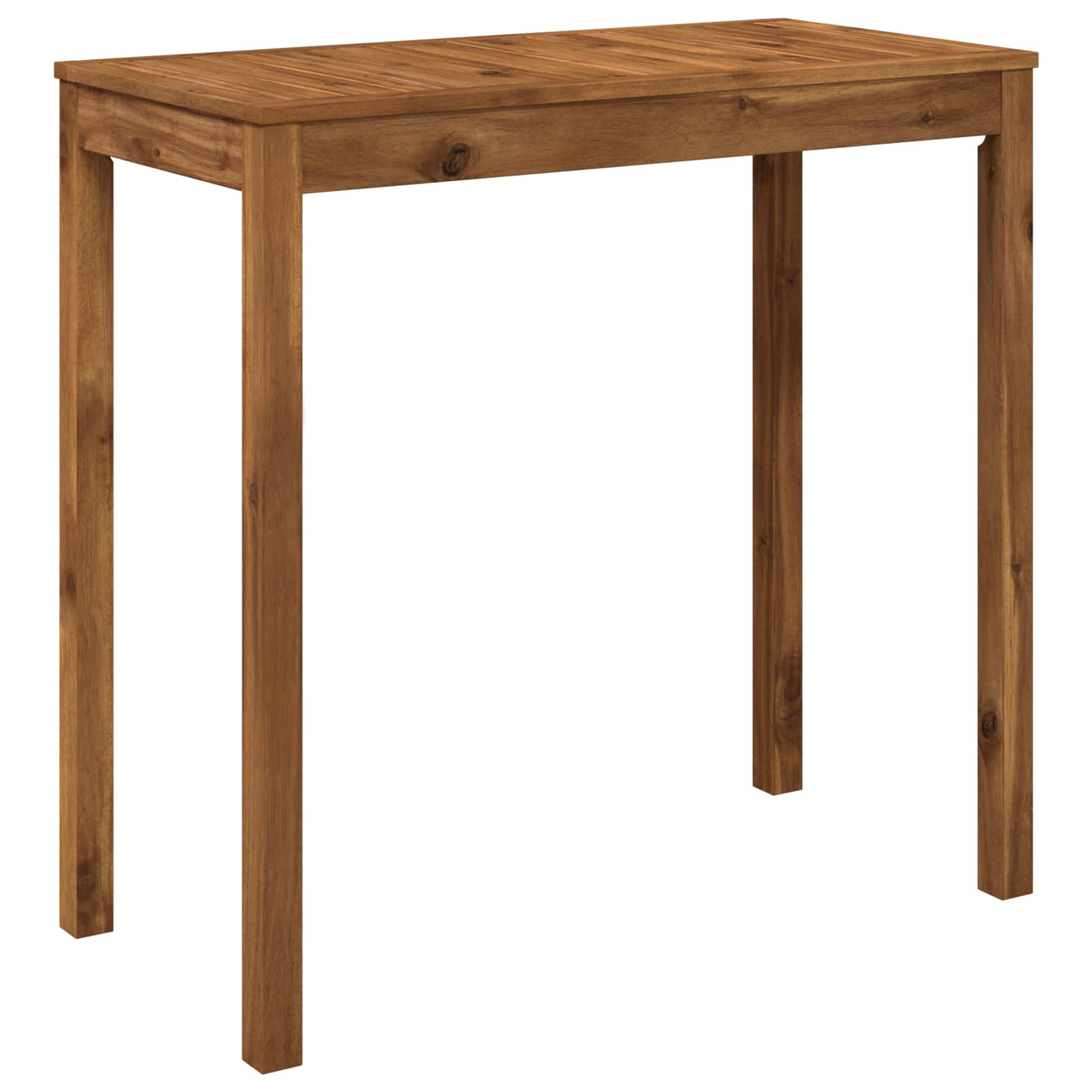 Tuinbar Tafel Naturel 108,5 x 55 x 105 cm Massief Acaciahout image 2