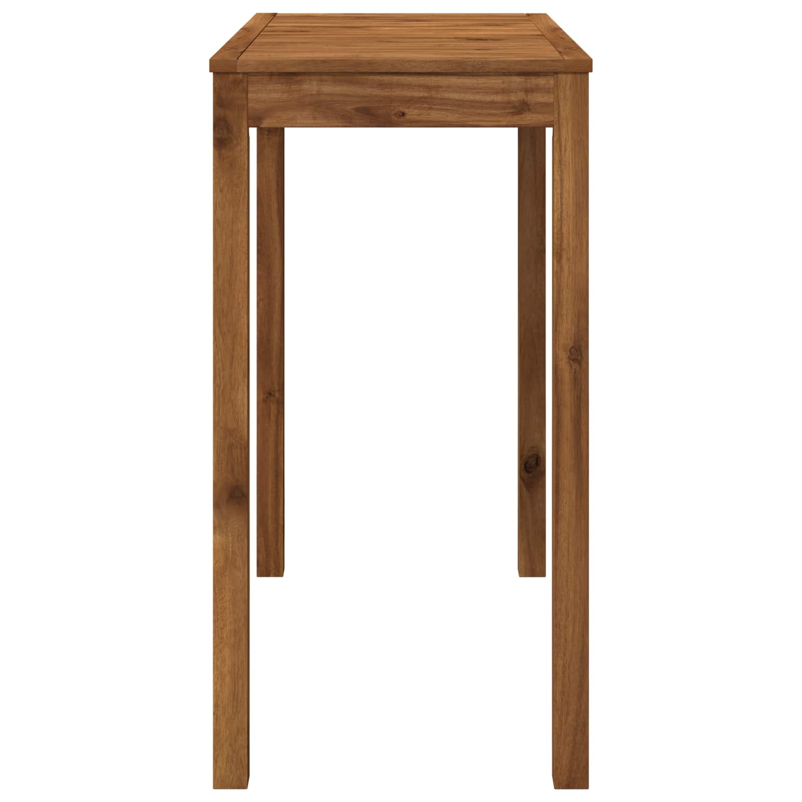 Tuinbar Tafel Naturel 108,5 x 55 x 105 cm Massief Acaciahout image 4