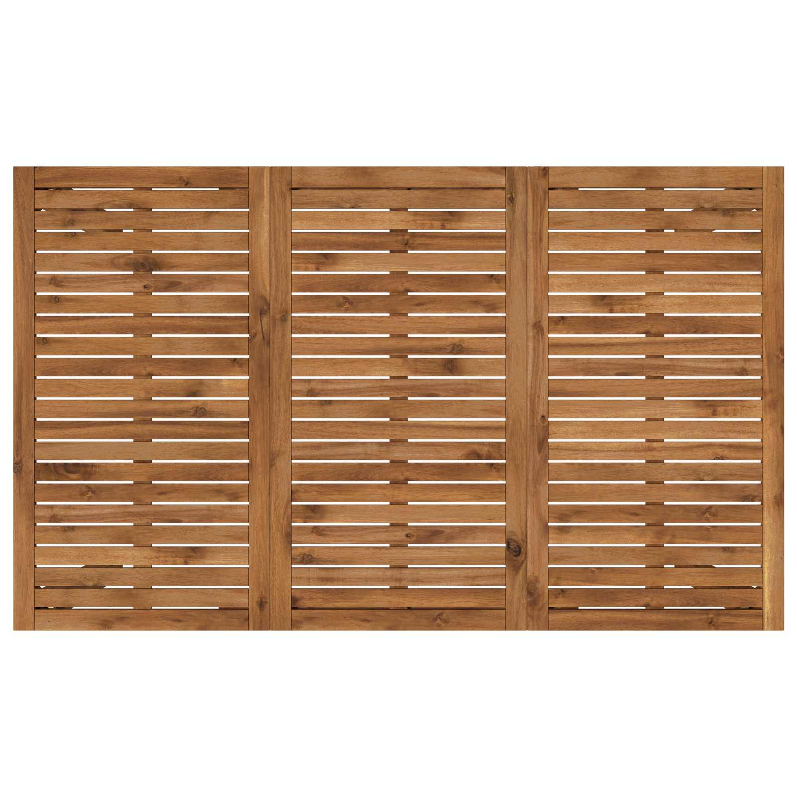 Tuinbar Tafel Naturel 147 x 88,5 x 105 cm Massief Acaciahout image 5