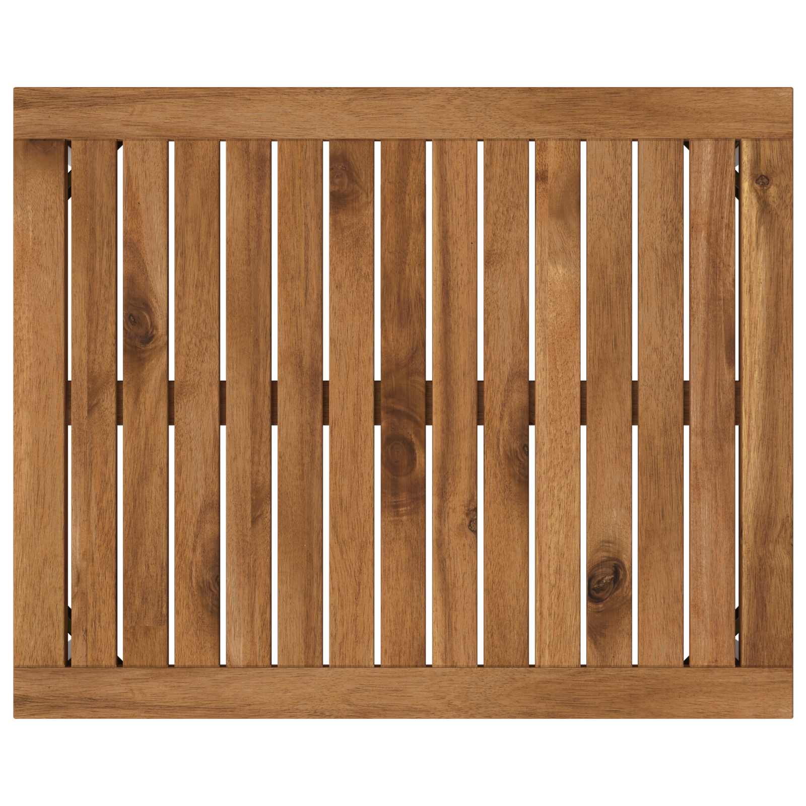 Klubska miza Naravna in bela 49 x 60,5 x 36 cm