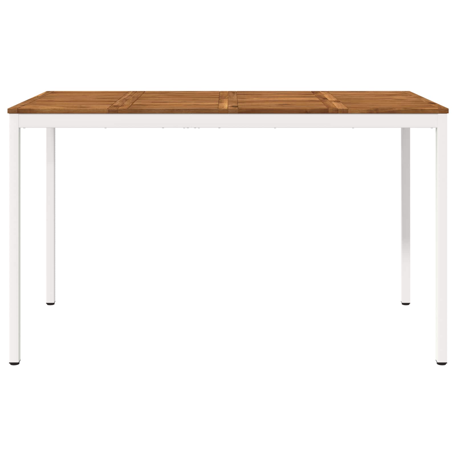 vidaXL - Tuin - Bar - Tafel - NAARDEN - Natuurlijk - en - Wit - 180 - x - 88,5 - x - 105 - cm