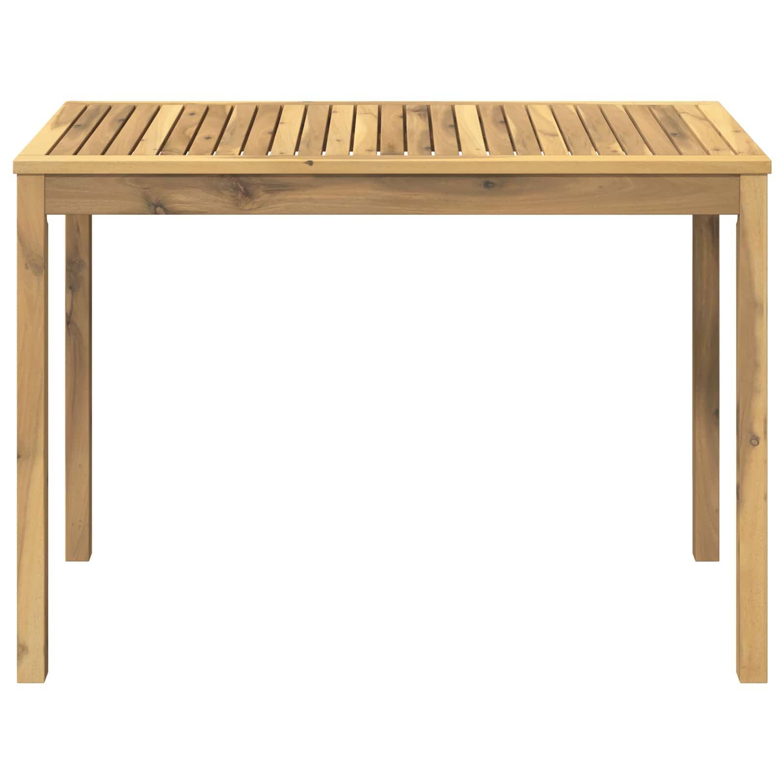 vidaXL Tuindiner tafel LAREN Witgewassen 108,5 x 55 x 75 cm, foto 2