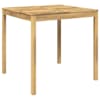 vidaXL Aia baarilaud LAREN Valge pesu 110 x 108,5 x 105 cm