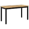 vidaXL Aiapink 80,5 x 35 x 45 cm Tugev akatsiapuu Valge ja must