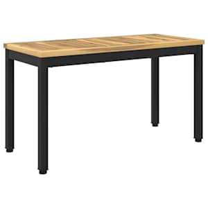vidaXL Aiapink 80,5 x 35 x 45 cm Tugev akatsiapuu Valge ja must