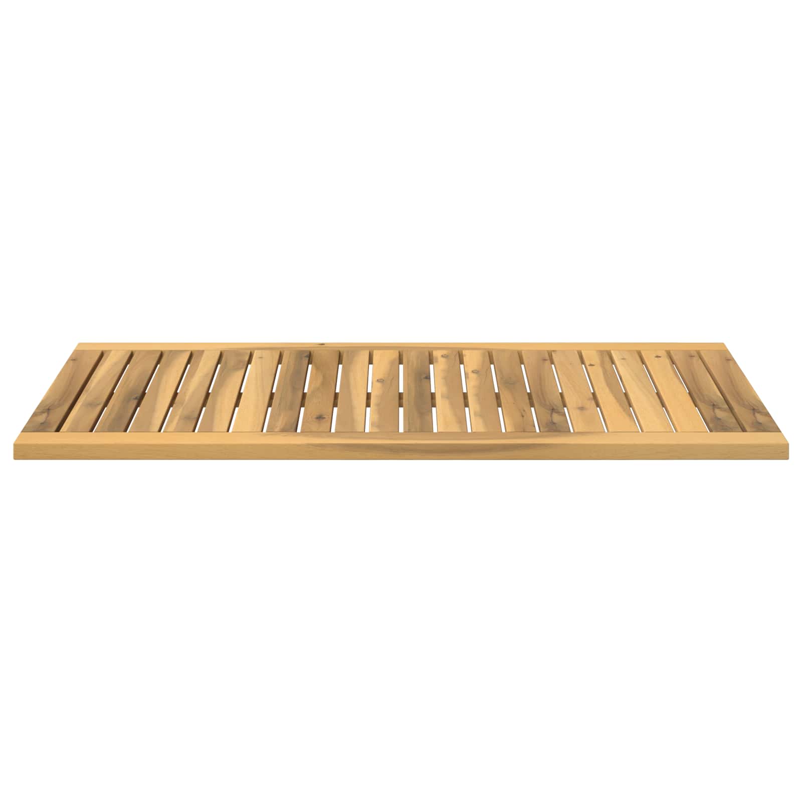 vidaXL Tafelblad 88,5 x 45 x 2 cm Rechthoekig Massief Acaciahout bruin, foto 4