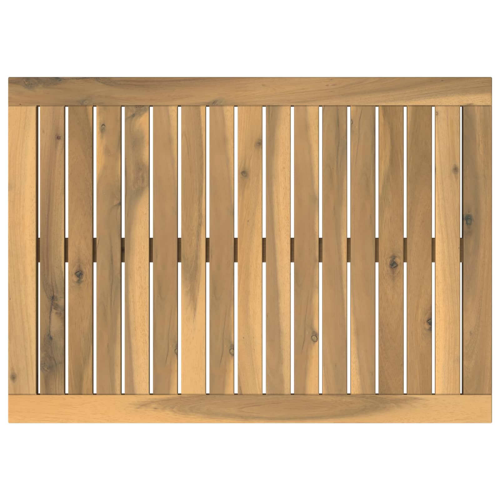 vidaXL Deska stolu 68,5 x 49 x 2 cm Obdélníkový Masivní akátové dřevo