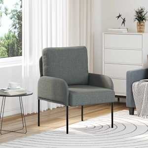 Sedežne garniture z blazino 55cm Temno siva Vezani les