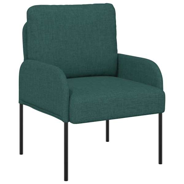 vidaXL Diivanid padjaga 55cm Tume rohelise Vineer