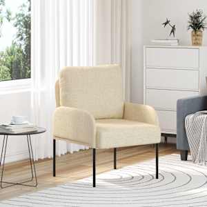 Sedežne garniture z blazino 55cm krema Vezani les