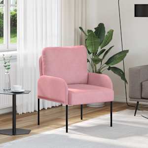 Sedežne garniture z blazino 55cm Roza Vezani les