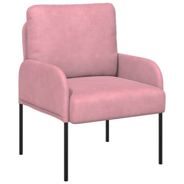 vidaXL Diivanid padjaga 55cm Roosa Vineer