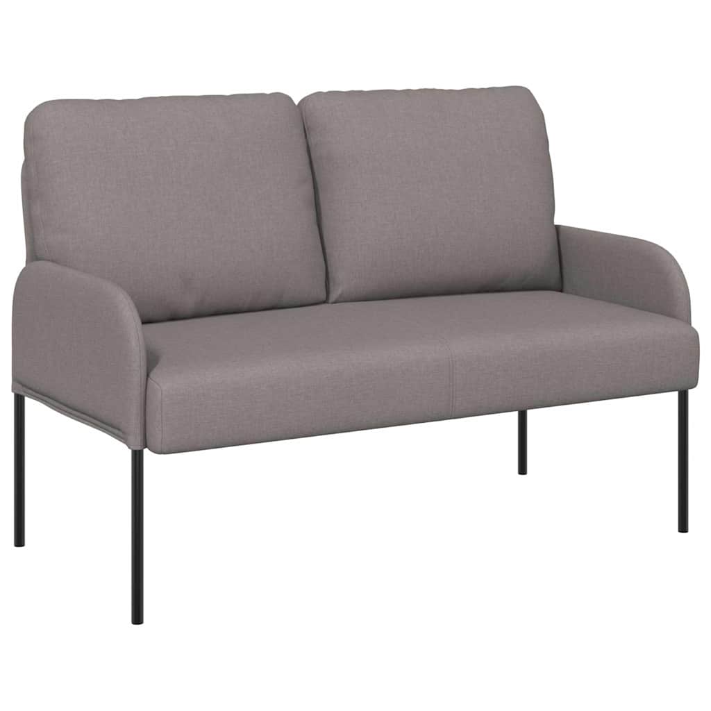Thumbnail - vidaXL Sofas mit Kissen 110cm Taupe Sperrholz