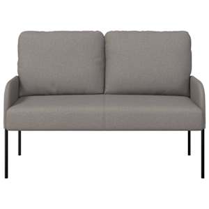 Pohovky s polštářem 110cm Taupe Překližka - obrázek 4