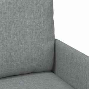 Sedací soupravy 3 pcs Světle šedá 115 x 56 x 80 cm Překližka - obrázek 8