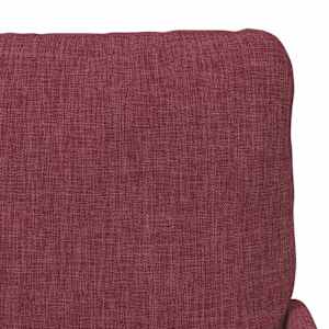 Sedací soupravy 3 pcs Víno Červené 115 x 56 x 80 cm Překližka - obrázek 9