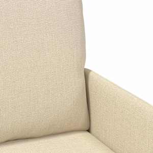 Sedací soupravy 3 pcs Krémová 115 x 56 x 80 cm Překližka - obrázek 8