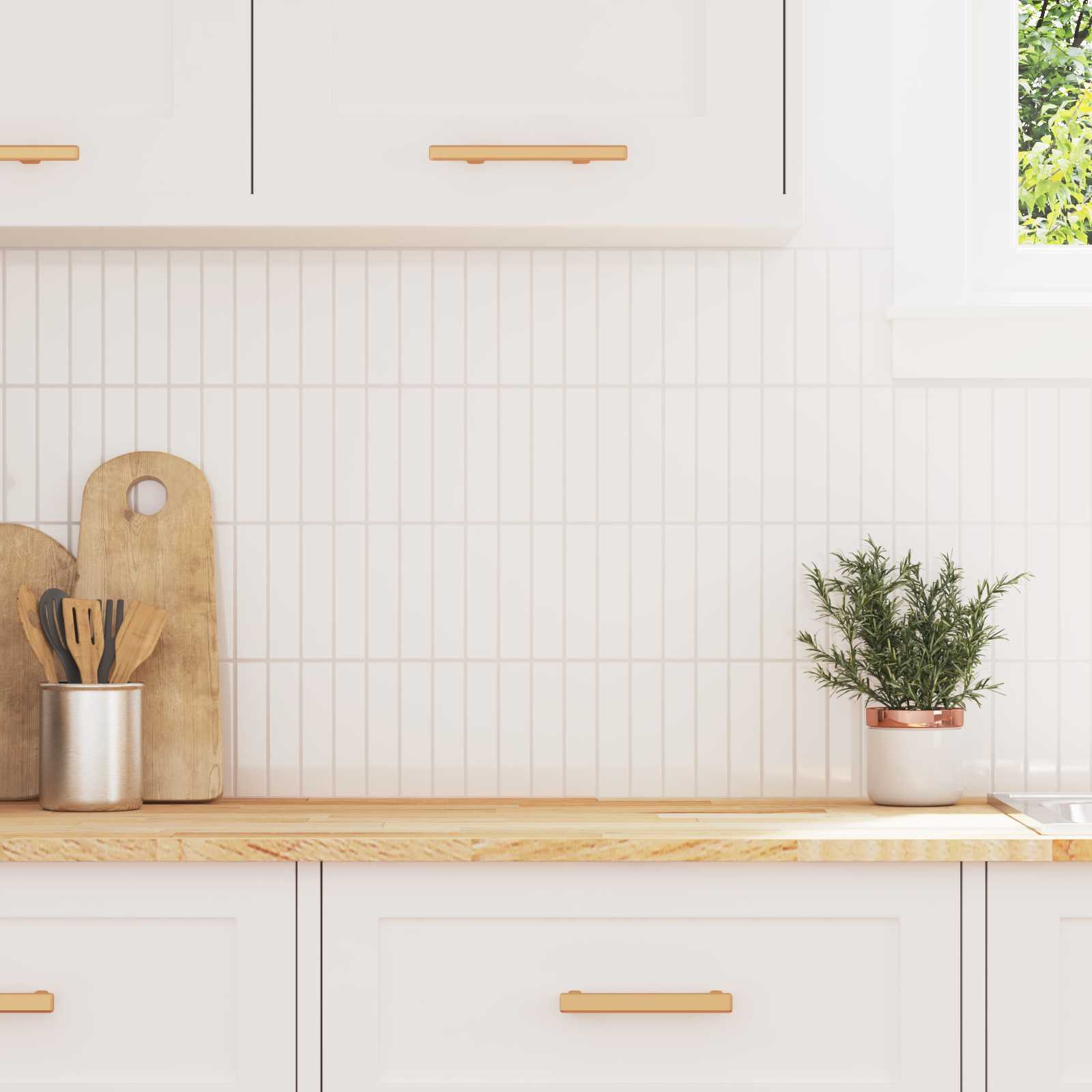 vidaXL Rechteckige Fliese 10 pcs Weiß 29 x 23 x 0,08 cm