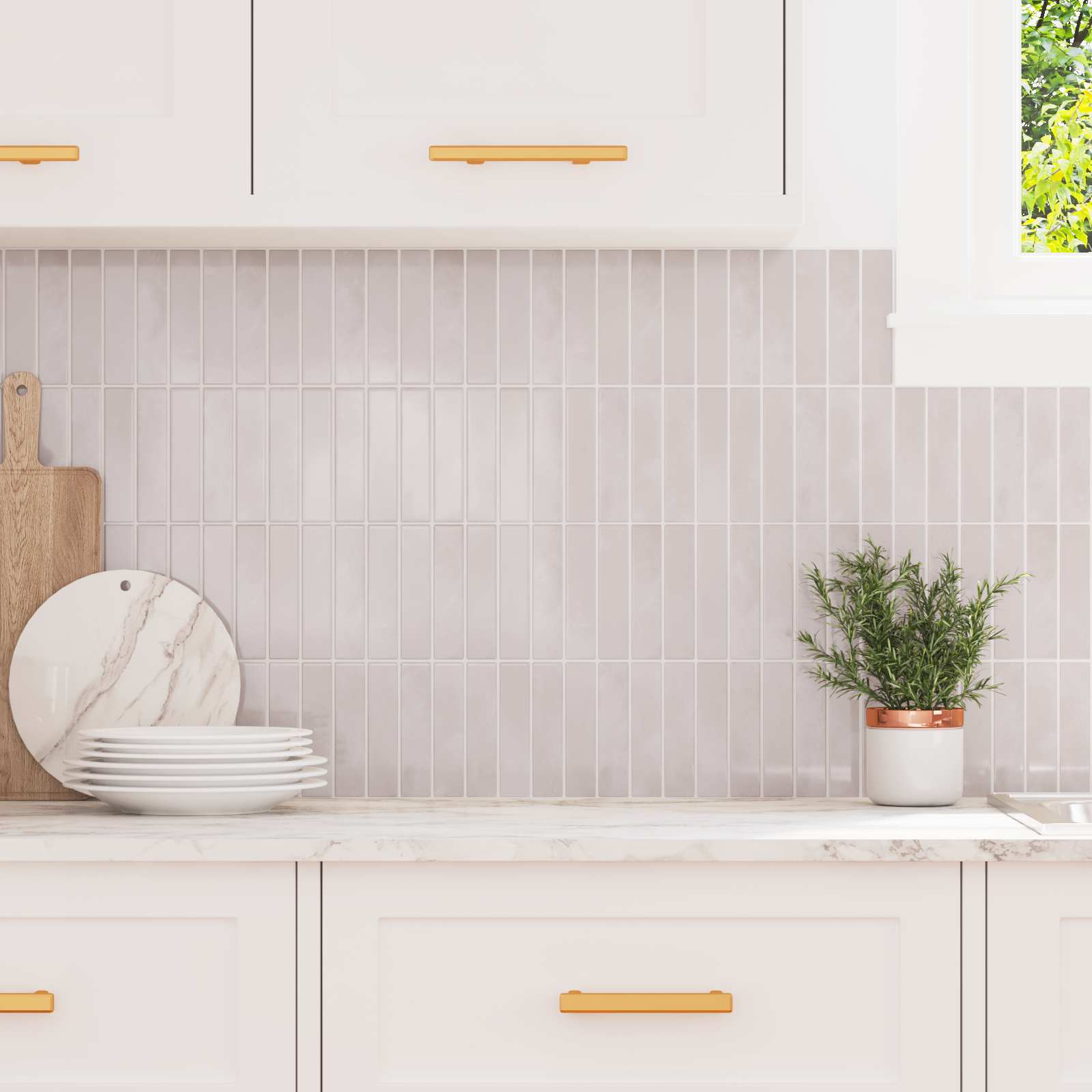 vidaXL Rechteckige Fliese 50 pcs Beige 29 x 22,9 cm